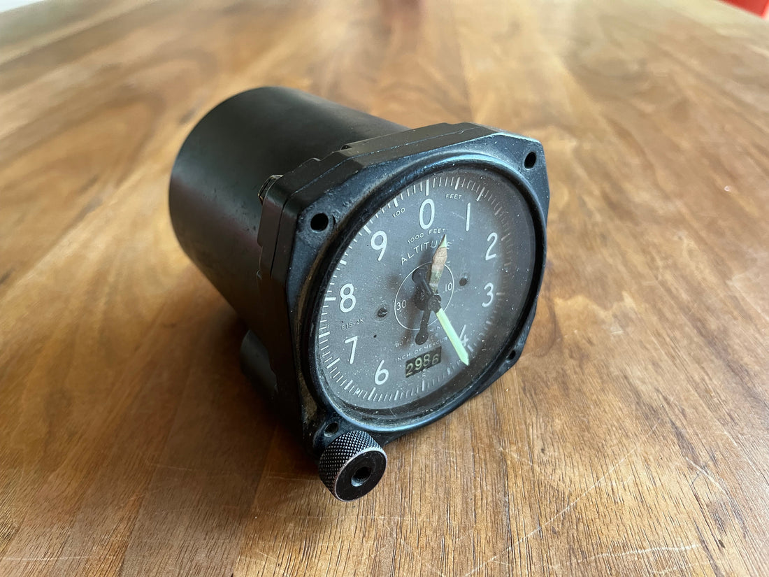 Bendix Aviation Corp. Pioneer C-14 Altimeter
