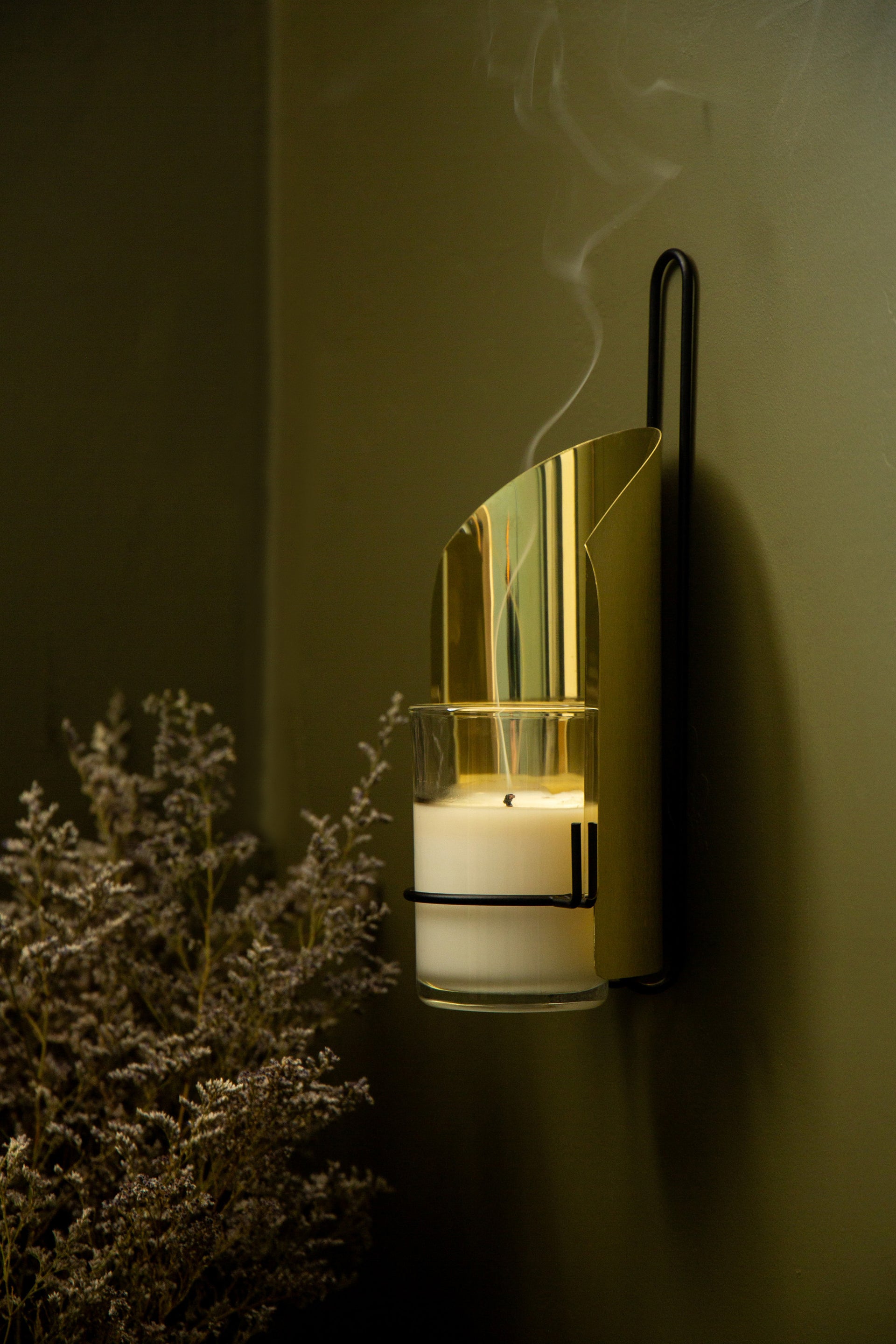 Vertical Candle Sconce 2 Lifestyle