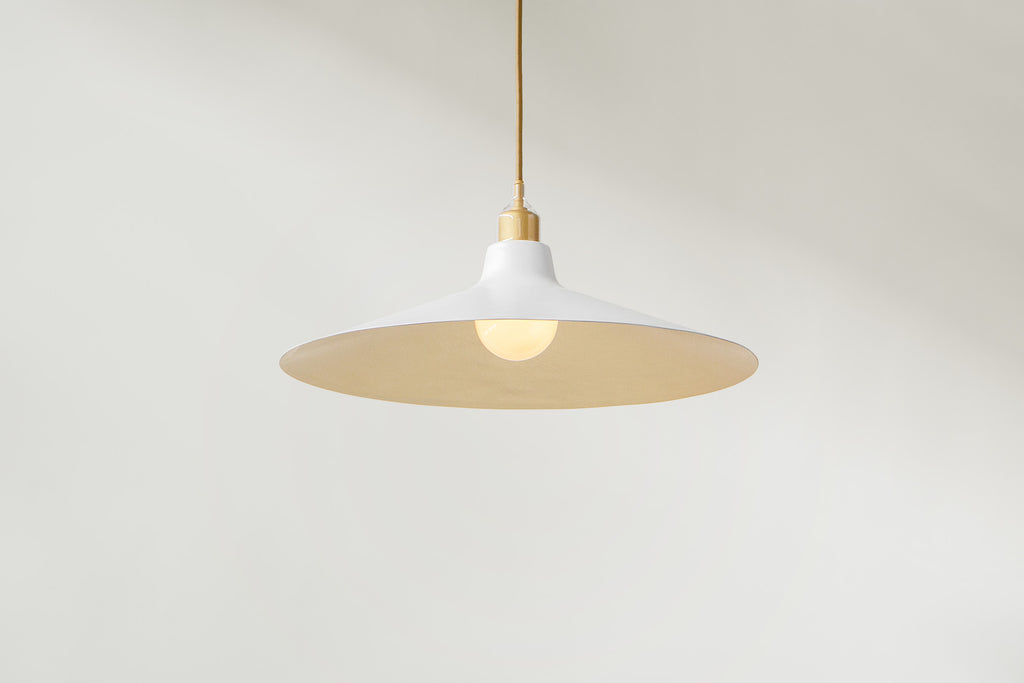 White & Brass