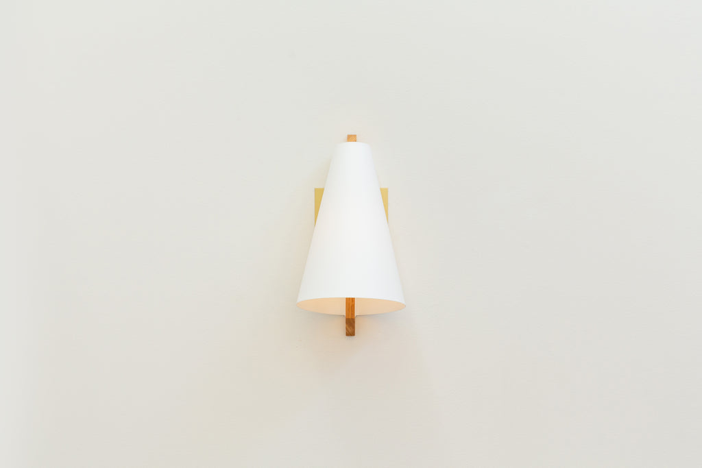 White Oak,Brass,No Pull Chain
