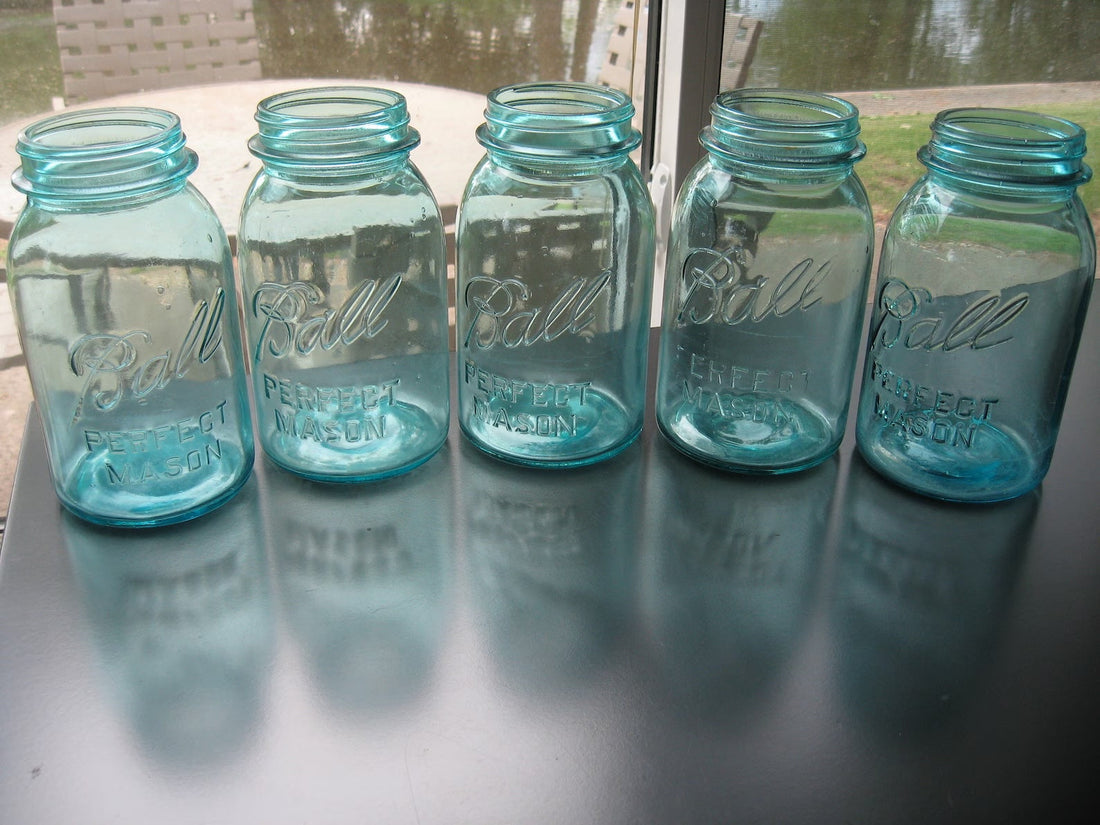 Blue Ball Jar