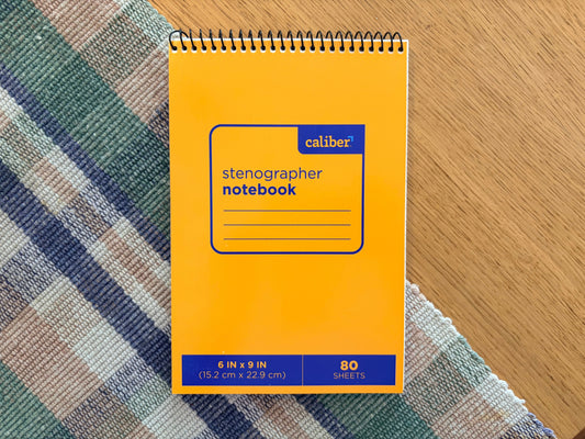 Caliber Stenographer Notebook