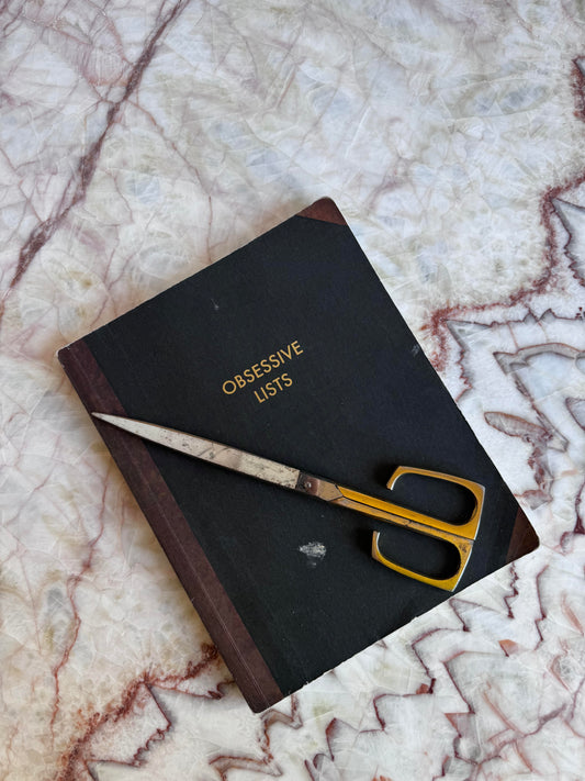 Vintage Brass Scissors