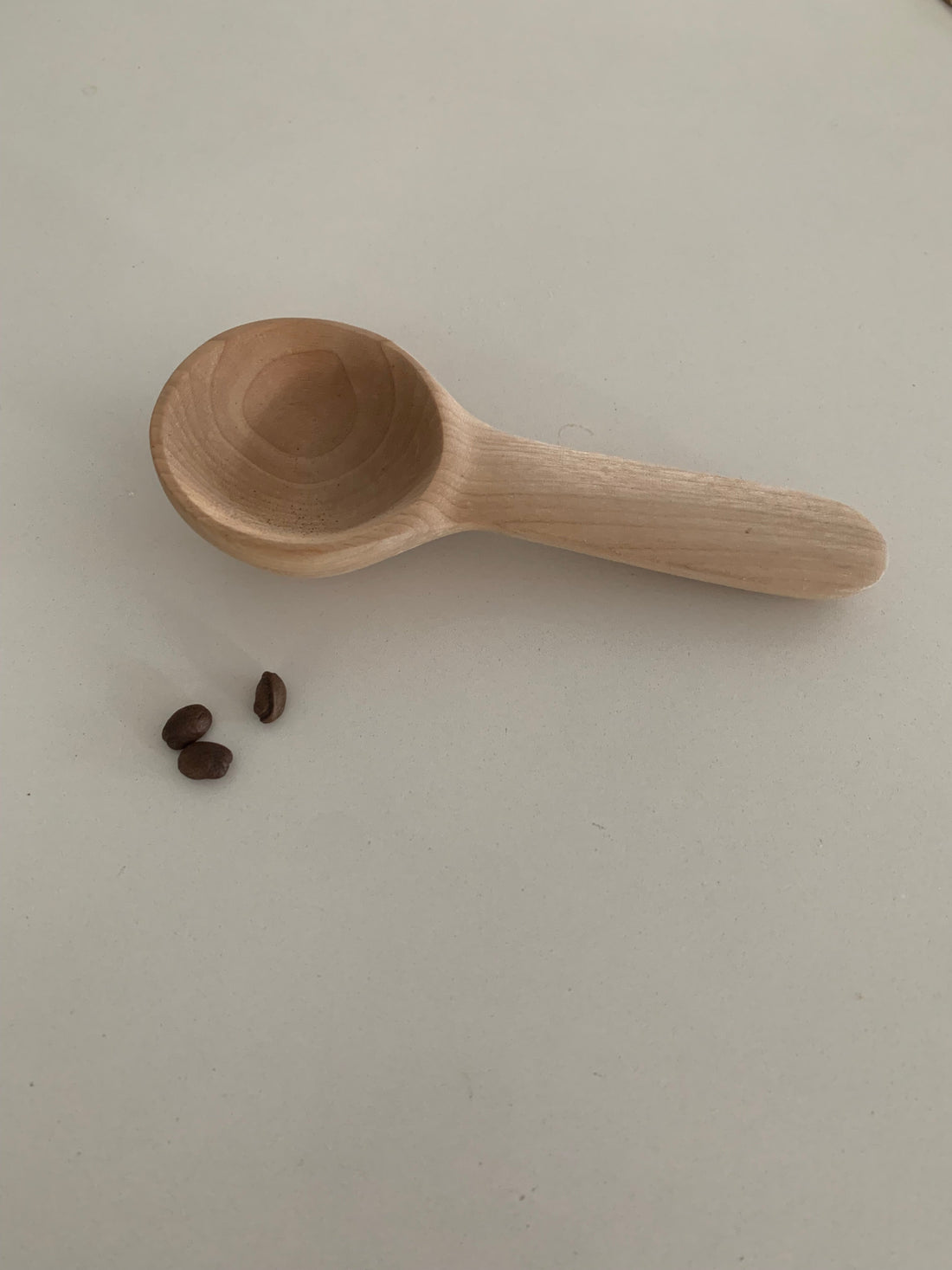 Hand Carved Coffee Spoon by Fruitsuper
