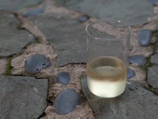 Spice Jar turned Wine Glass