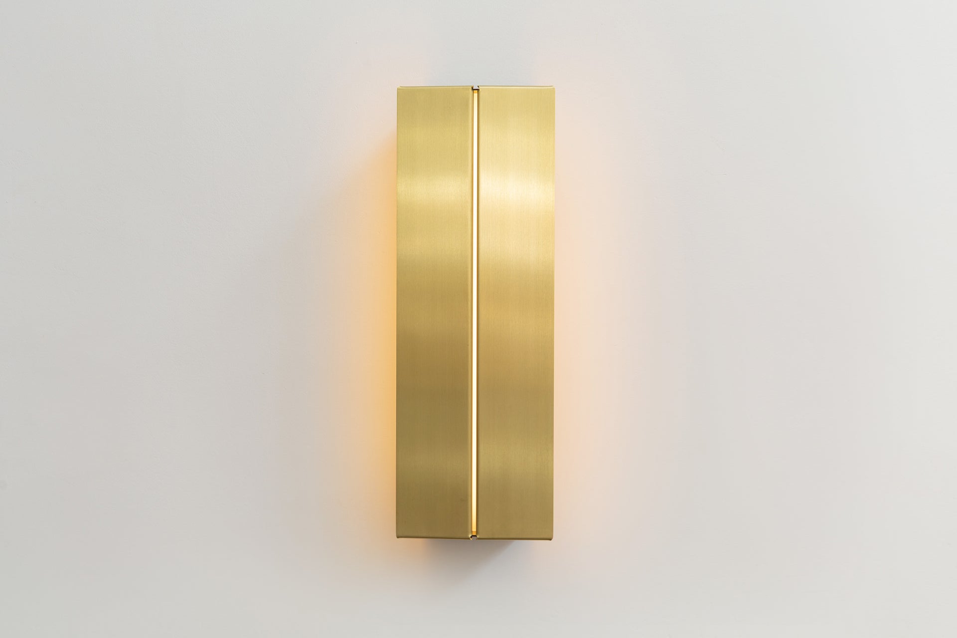 Ada Waxed Brass Sconce - 17"