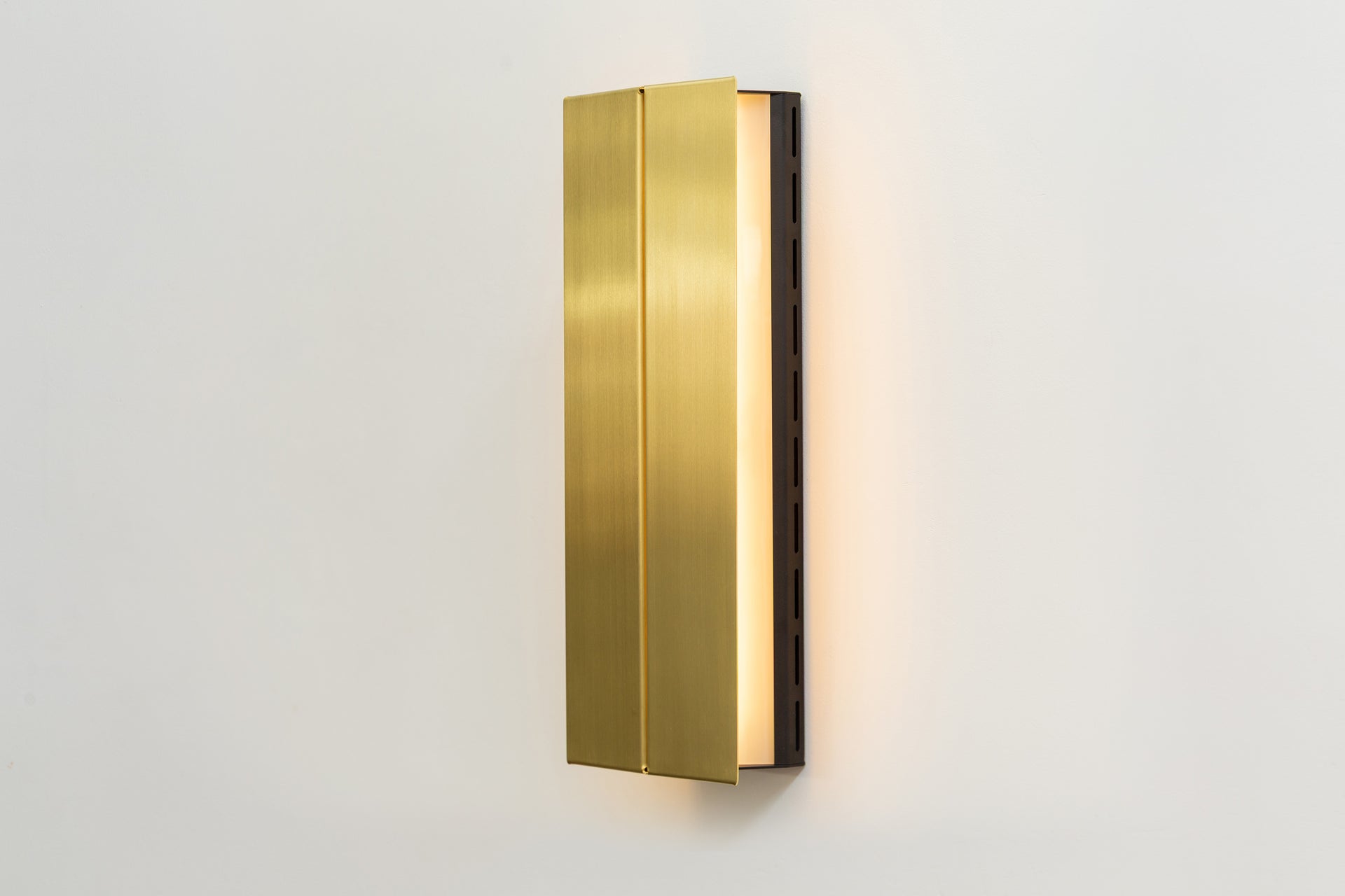 Ada Waxed Brass Sconce - 17"