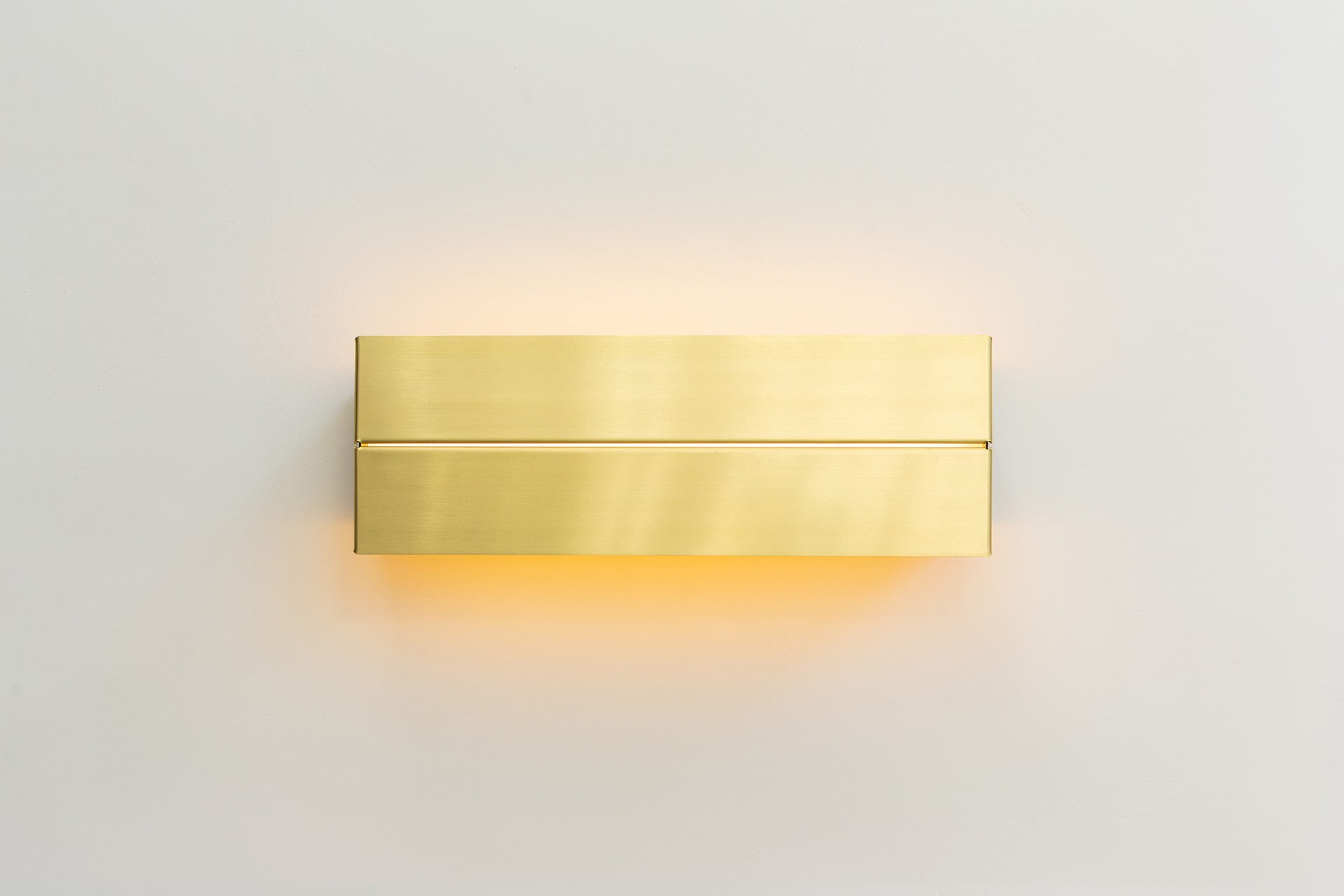 Ada Waxed Brass Sconce - 17"