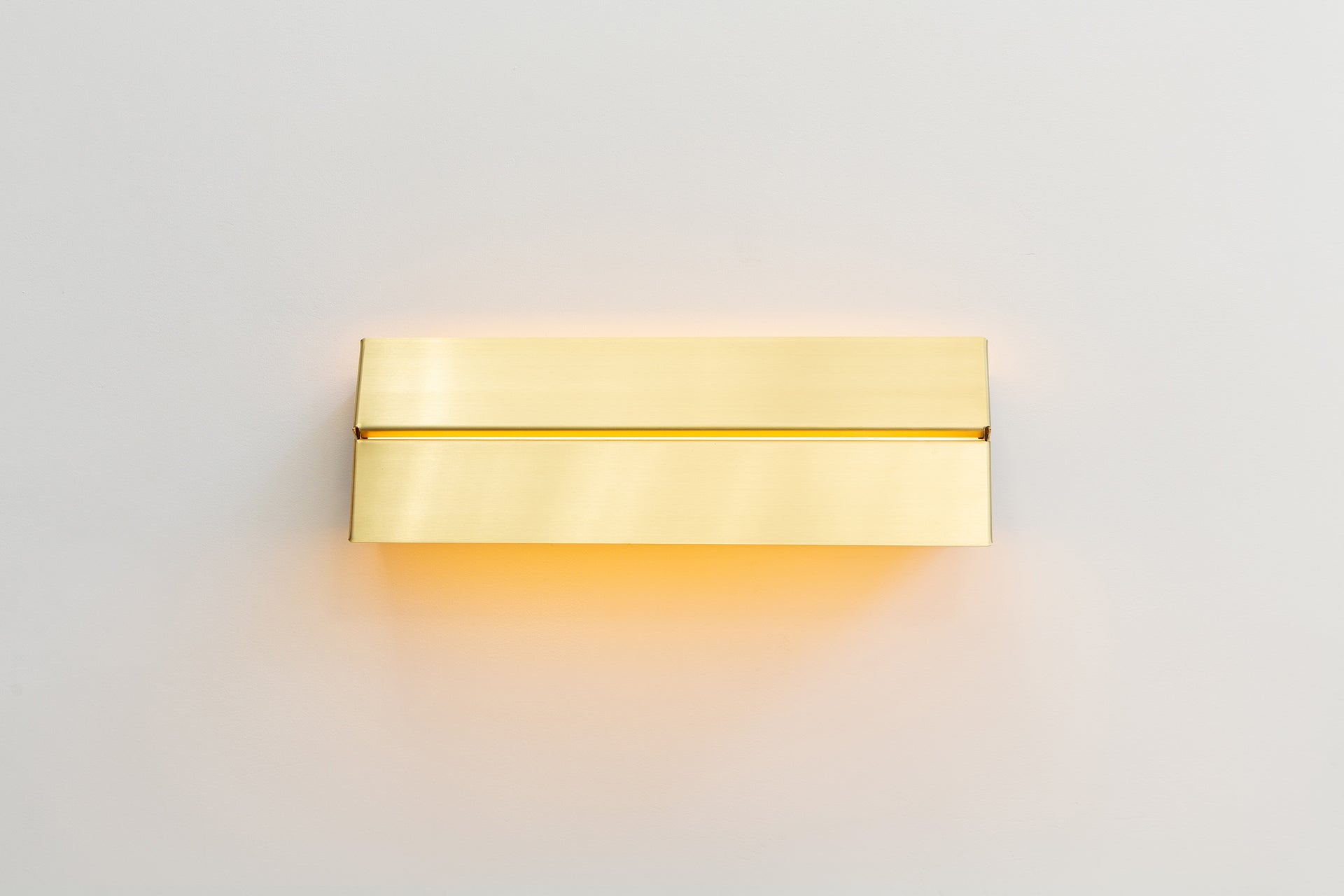 Ada Waxed Brass Sconce - 17"