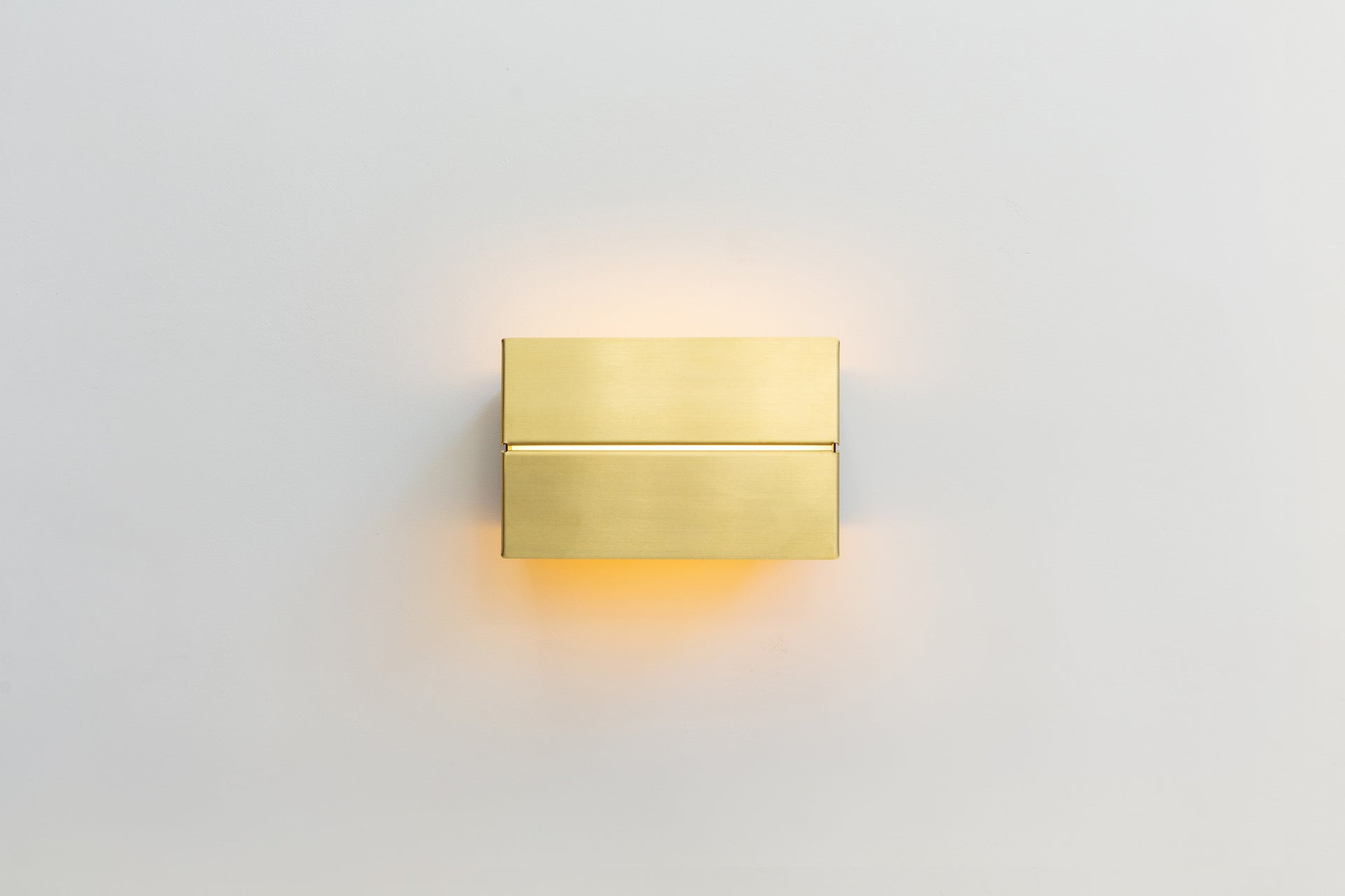 Ada Waxed Brass Sconce - 9"