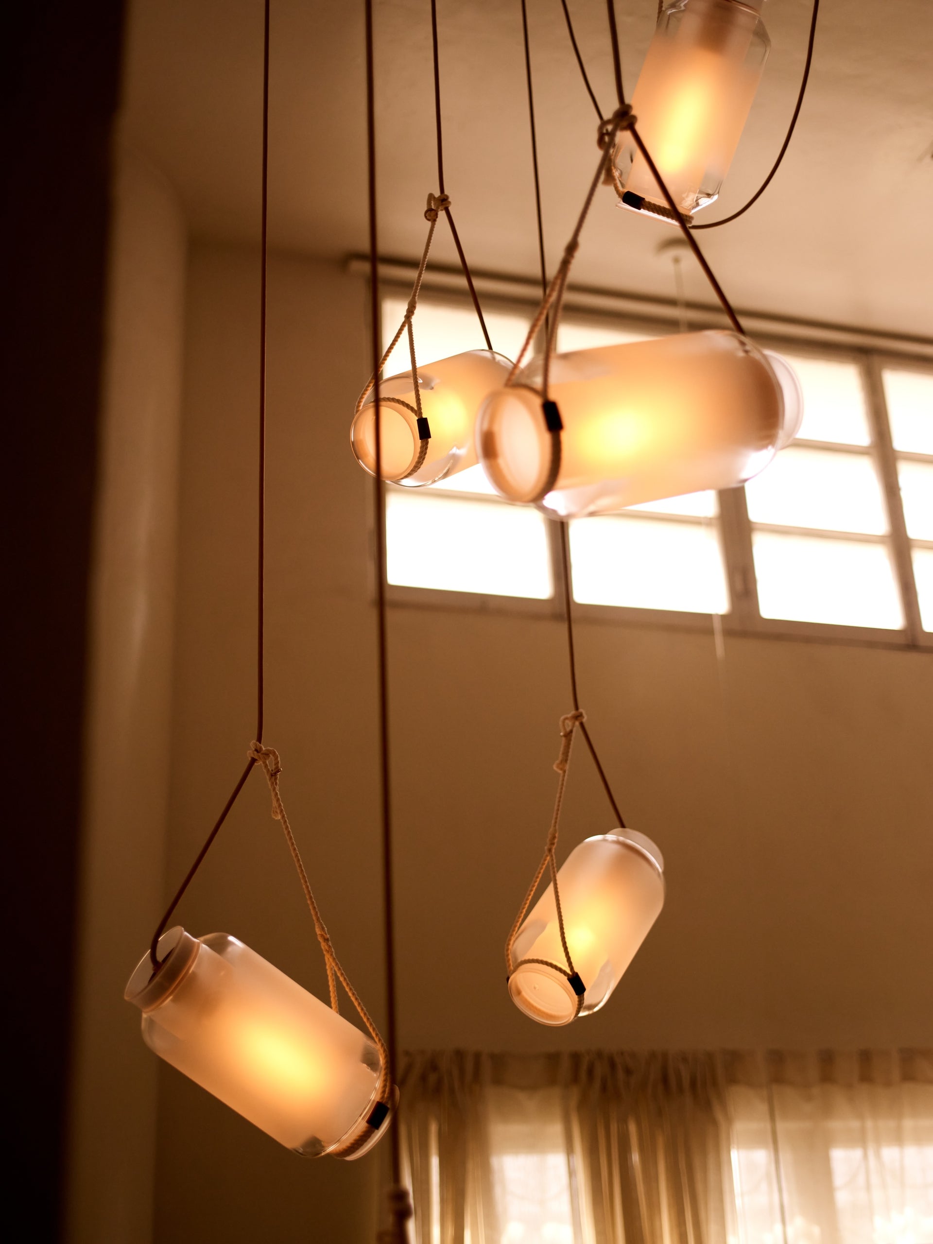 Float Pendant Clusters - 7 Pendant Cluster