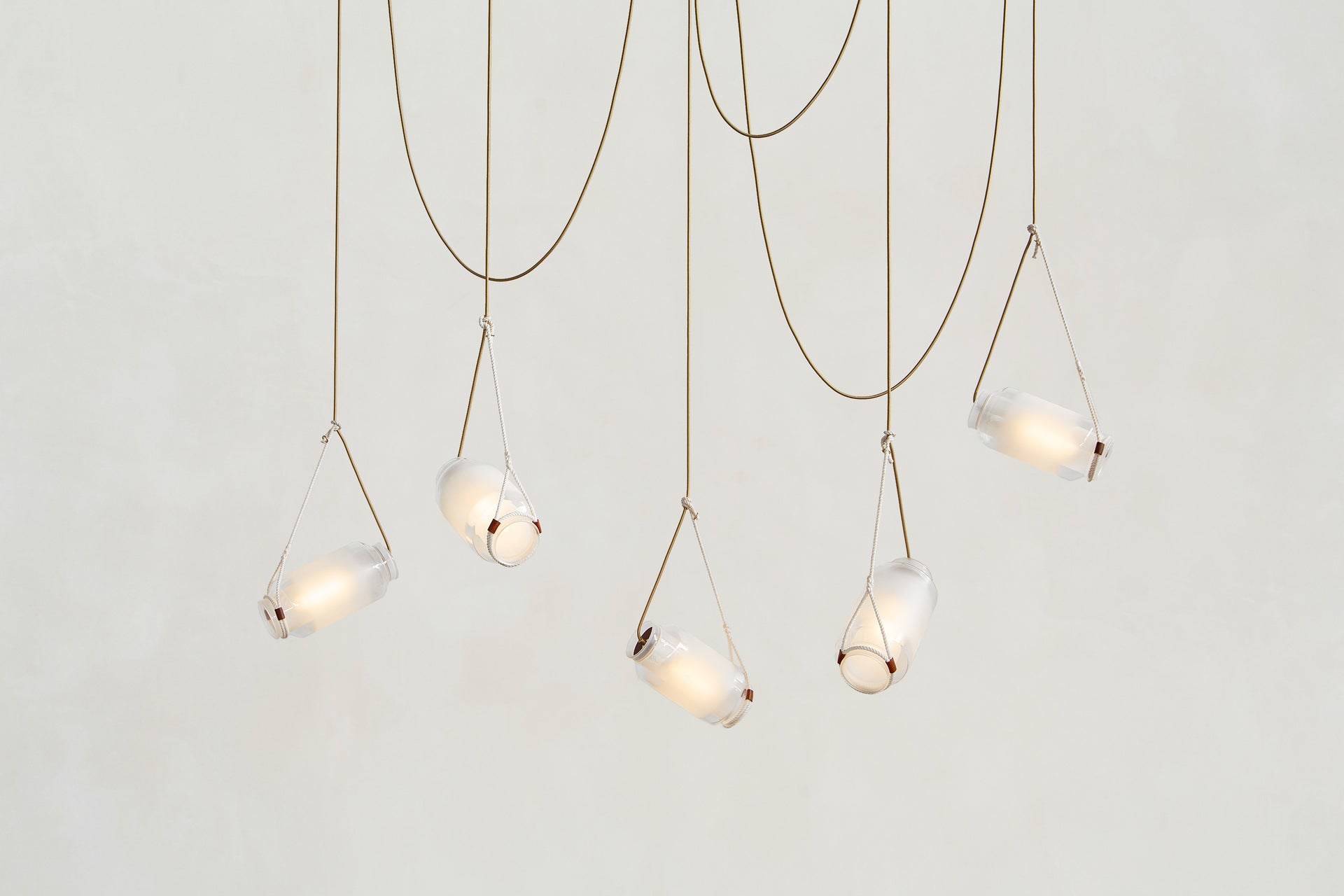 Float Pendant Clusters - 5 Pendant Cluster