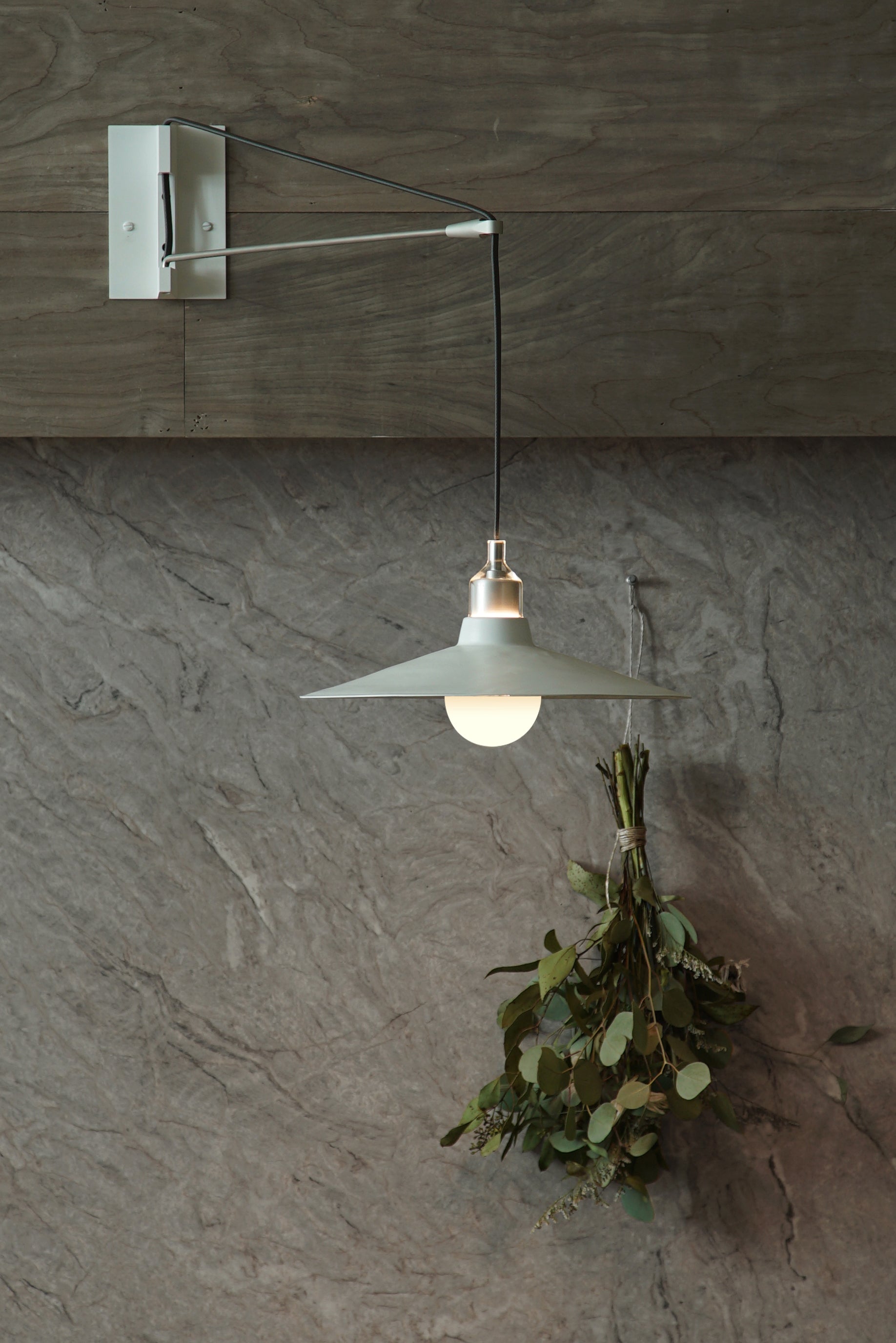 Grain Pendant Sconce Vertical Lifestyle