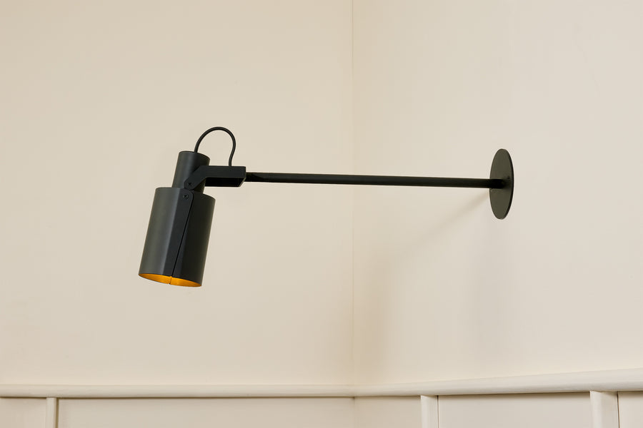 Black,12" Arm,3.5"