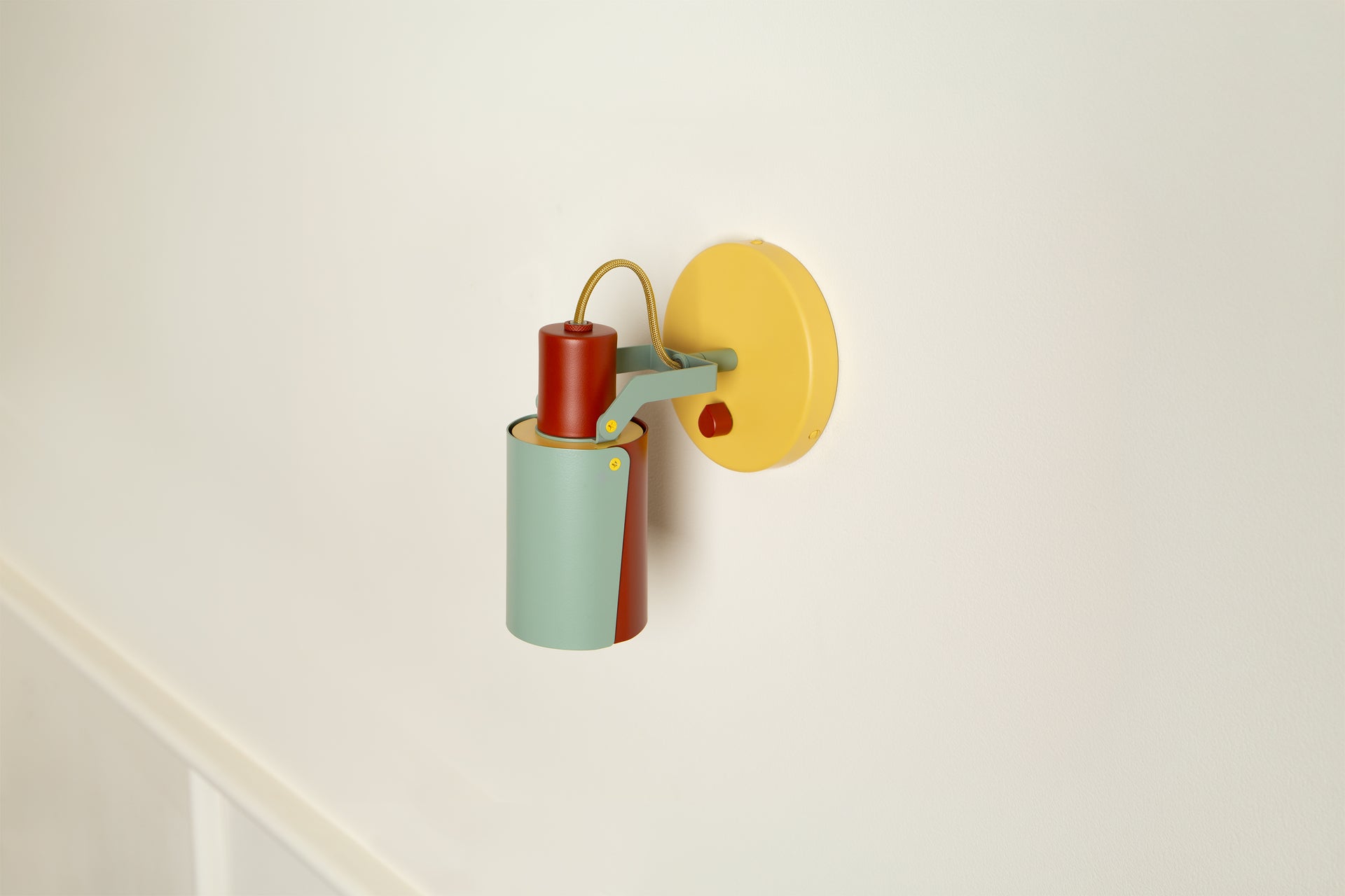 Peek Sconce Switch Colorblock - Peek Sconce Switch Colorblock