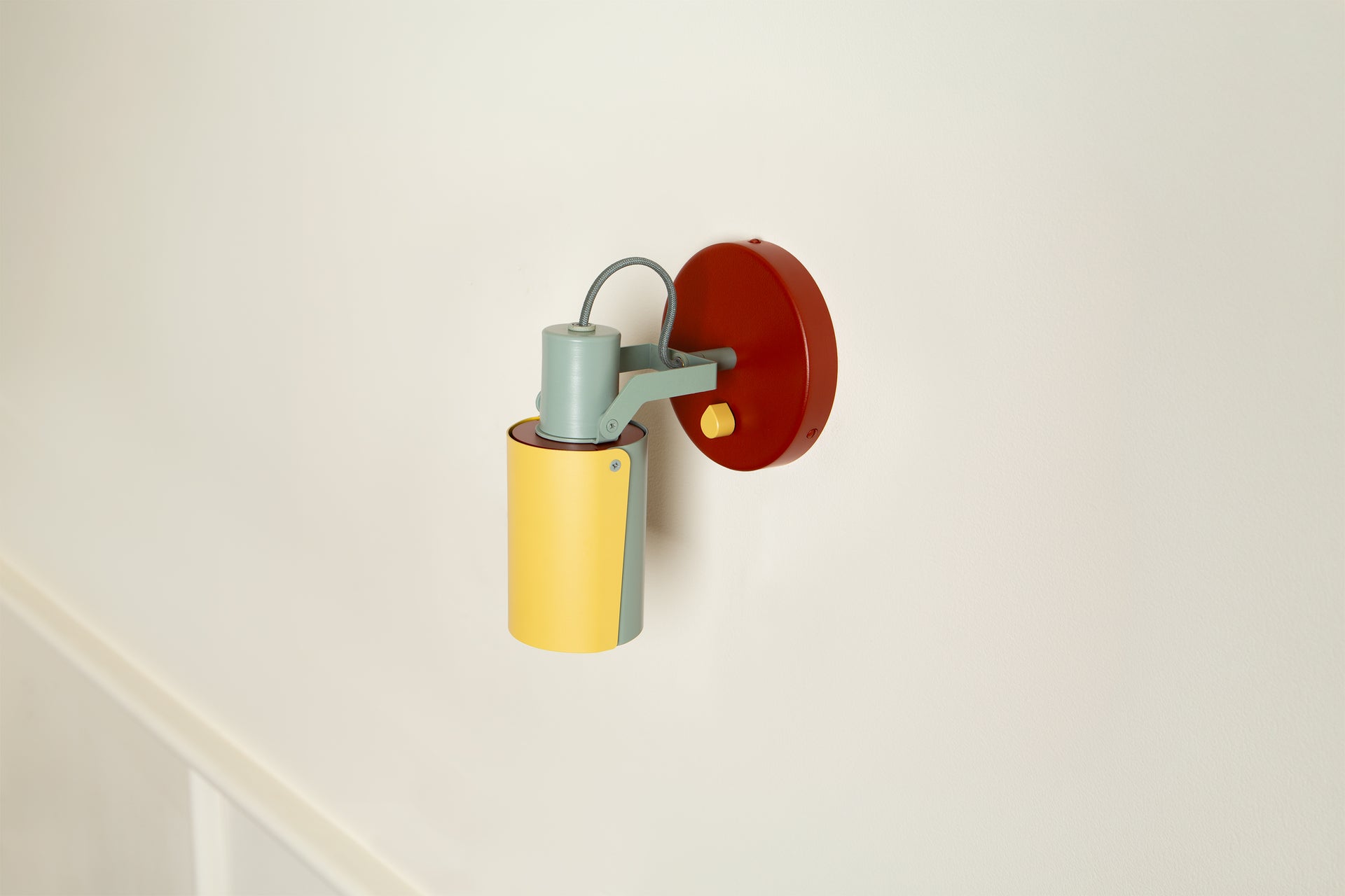 Peek Sconce Switch Colorblock - Peek Sconce Switch Colorblock