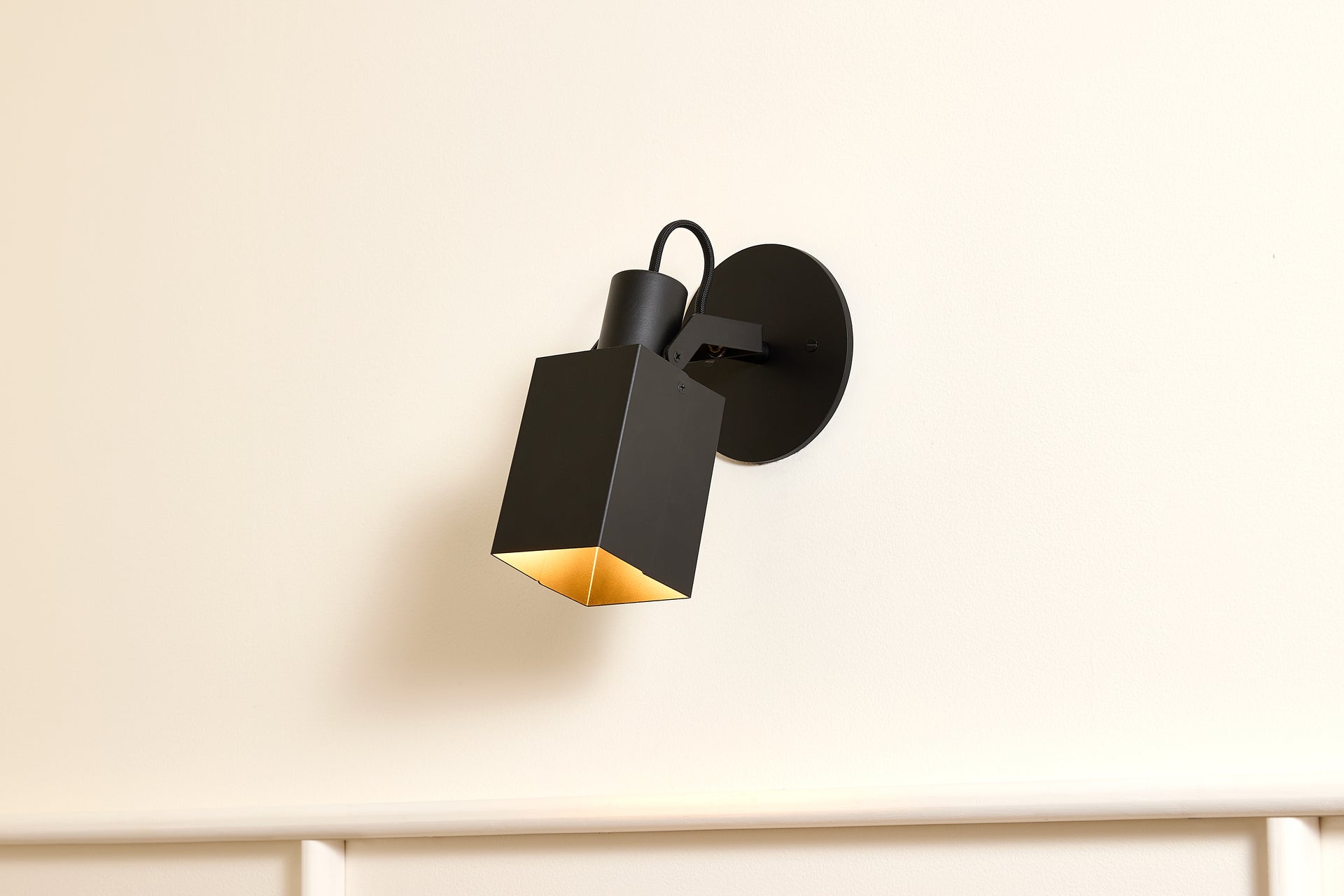 Peek Arm Sconce Square - Peek Arm Sconce Square