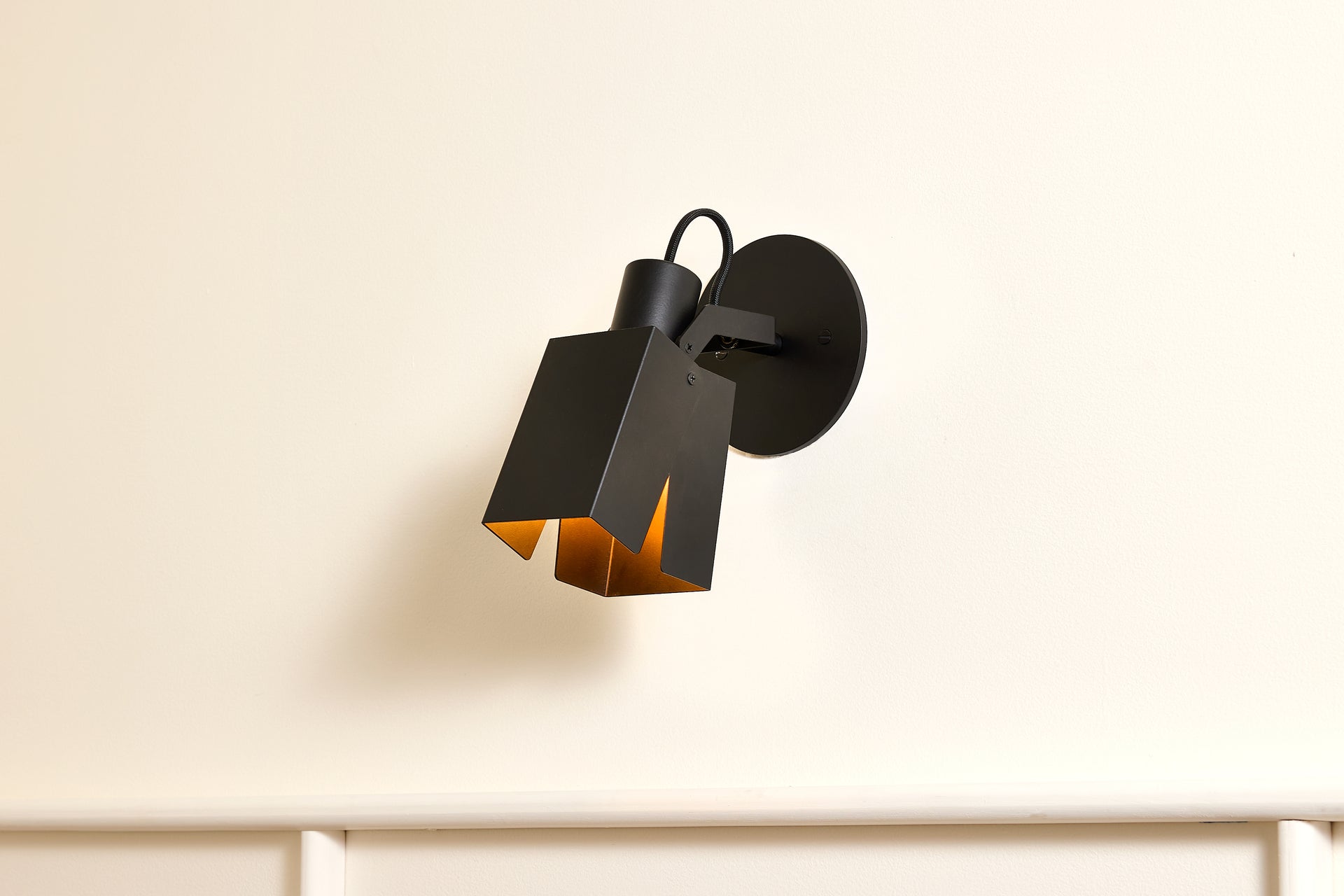 Peek Arm Sconce Square - Peek Arm Sconce Square