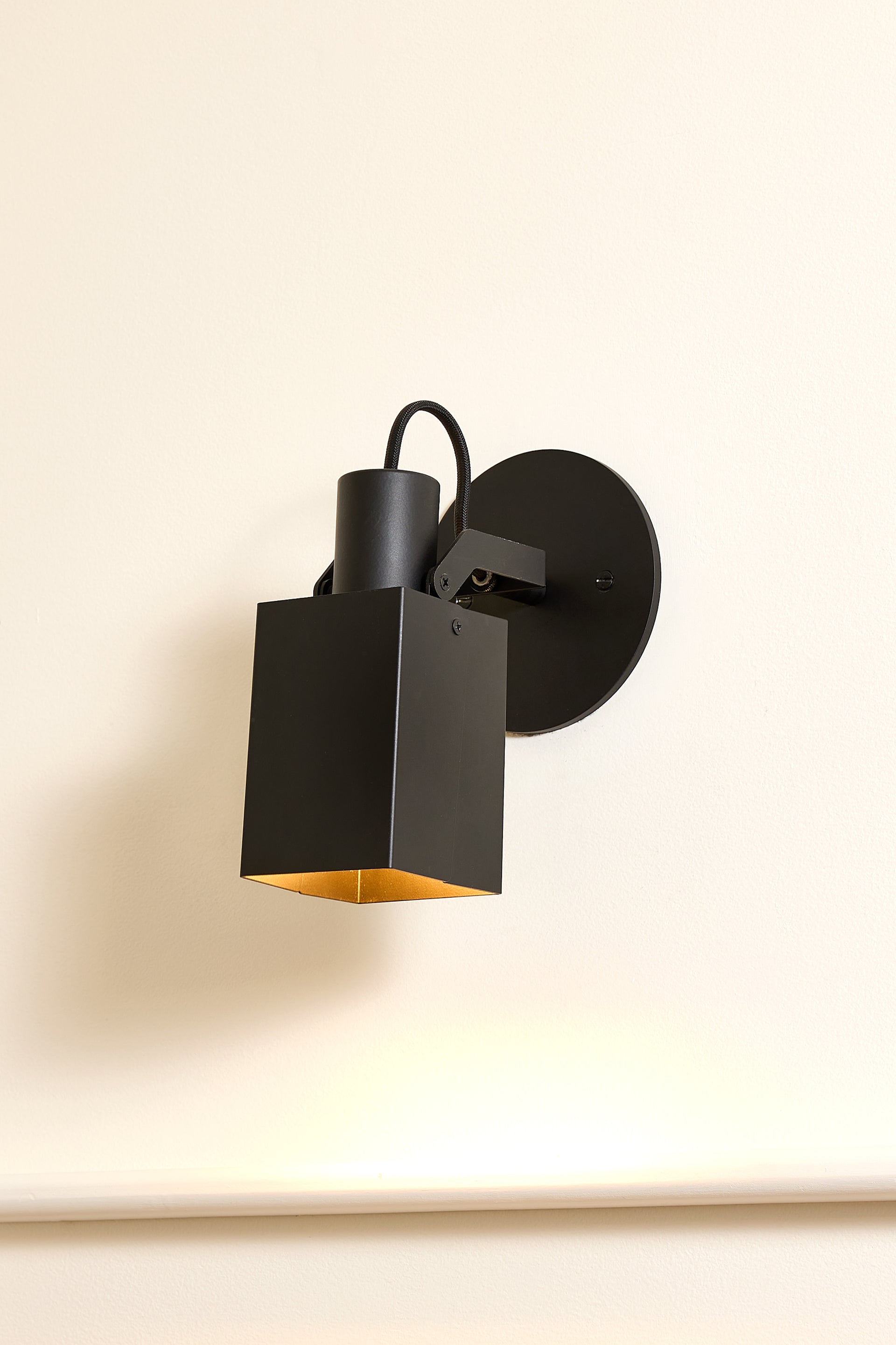 Peek Arm Sconce Square - Peek Arm Sconce Square