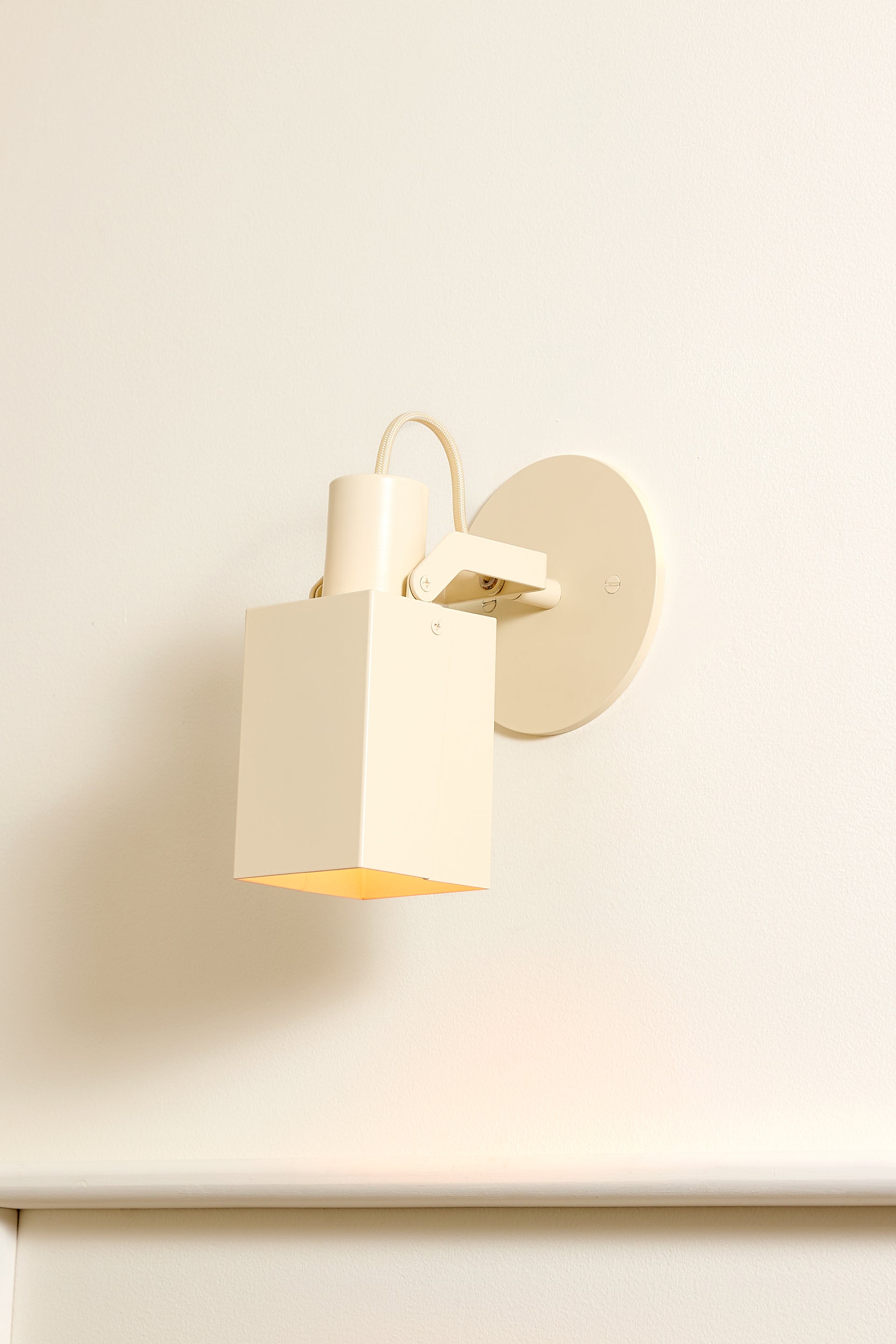 Peek Arm Sconce Square - Peek Arm Sconce Square