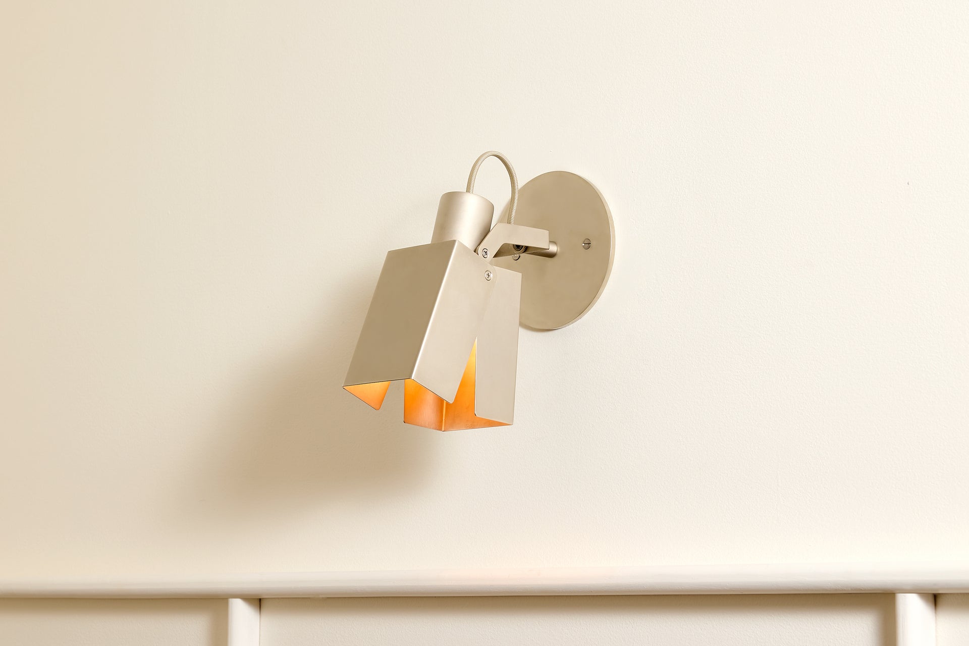 Peek Arm Sconce Square - Peek Arm Sconce Square