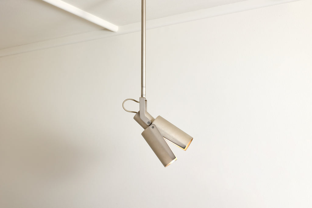 Matte Nickel,3.5",12" Rigid Tube