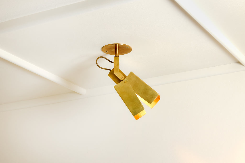 Burnished Brass,3.5",No Drop